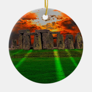 Stonehenge Celtic Standing Stones in Britain Keramik Ornament