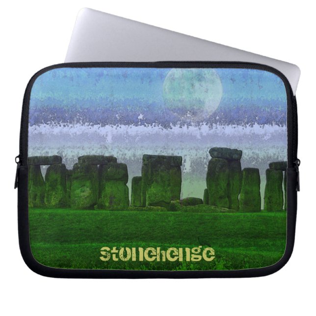 Stonehenge Celtic Stehend Stones in Großbritannien Laptopschutzhülle (Vorderseite)