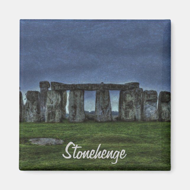 Stonehenge Celtic Stehend Stones in Großbritannien Magnet (Vorne)