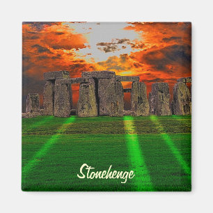 Stonehenge Celtic Stehend Stones in Großbritannien Magnet