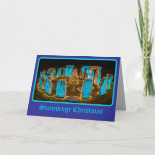 Stonehenge Christmas Karte