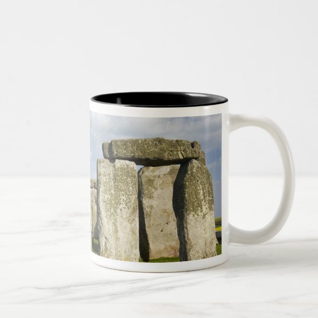 Stonehenge (circa 2500 BC), UNESCO-Welt 3 Zweifarbige Tasse (Rechts)