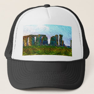 Stonehenge color truckerkappe