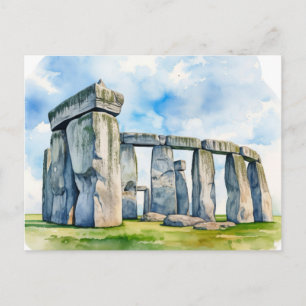 Stonehenge: Das zeitlose Sentinel der Vergangenhei Postkarte