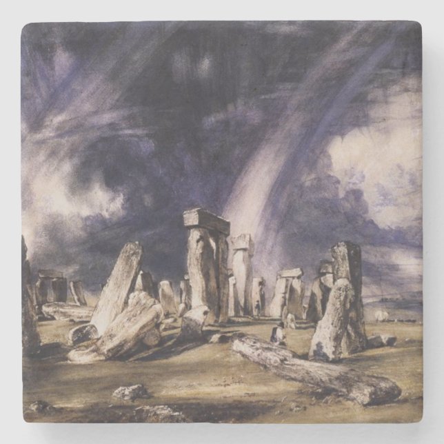 Stonehenge (Denkmal der Bronzezeit) Steinuntersetzer (Vorderseite)