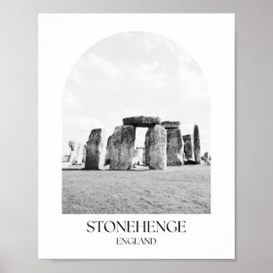 Stonehenge England Arch Foto Print Poster