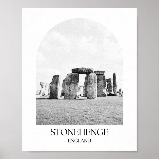 Stonehenge England Arch Foto Print Poster (Vorne)