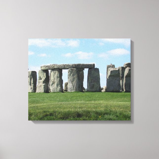 Stonehenge England Fotograf Leinwanddruck (Vorderseite)