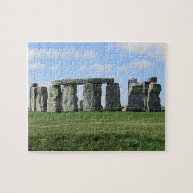 Stonehenge England Fotografie Puzzle (Horizontal)