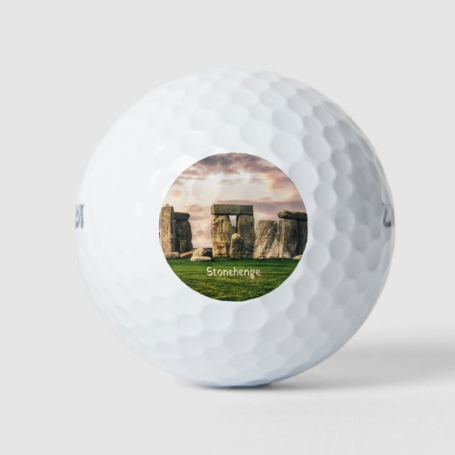 Stonehenge England Golfball (Vorderseite)