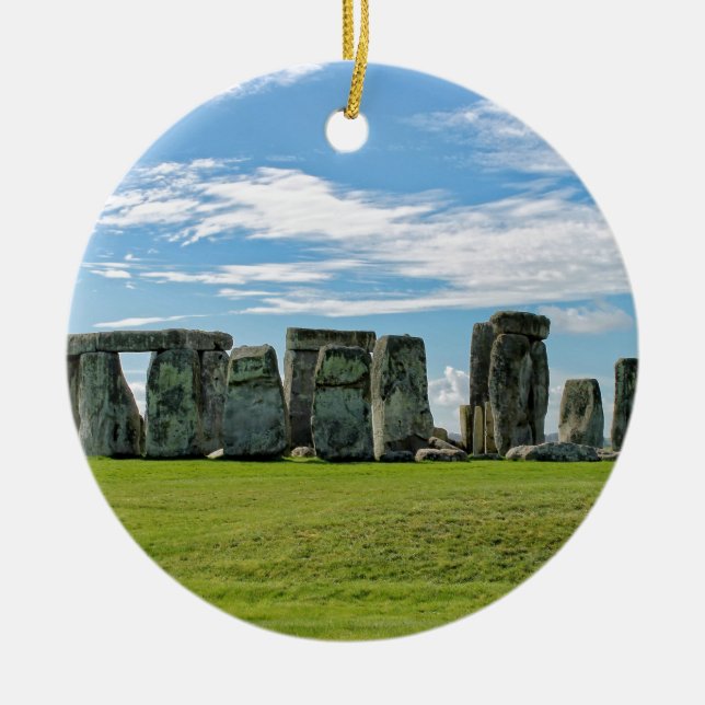 Stonehenge, England Keramik Ornament (Vorne)