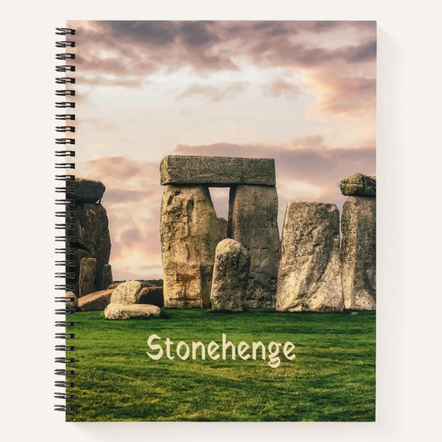 Stonehenge England Notizbuch (Vorderseite)