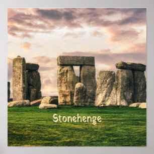 Stonehenge England Poster