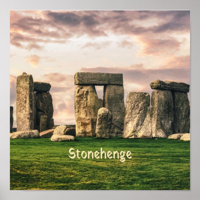 Stonehenge England Poster (Vorne)