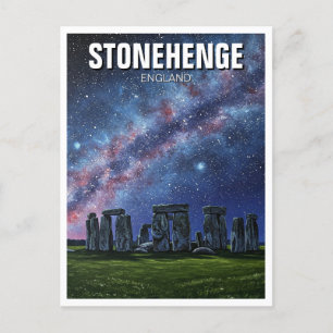 Stonehenge England Reisen Postkarte