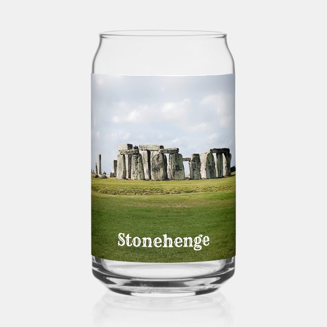 Stonehenge England Souvenir Can Glass Dosenglas (Vorderseite)