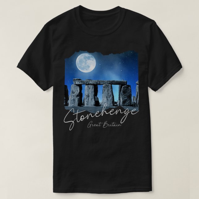 Stonehenge England  T-Shirt (Design vorne)