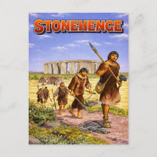 Stonehenge England Wiltshire Welterbe Postkarte