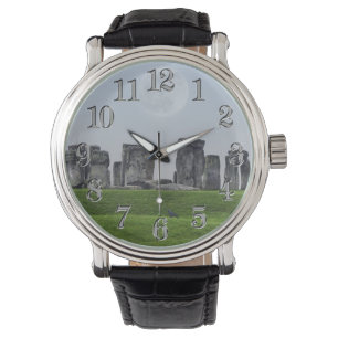 Stonehenge Historiker-Design Watch Armbanduhr