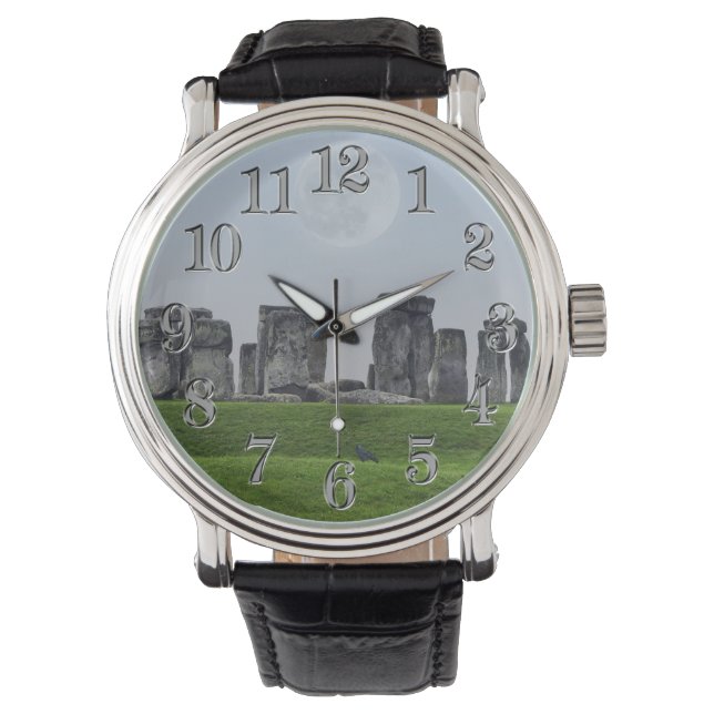 Stonehenge Historiker-Design Watch Armbanduhr (Vorderseite)