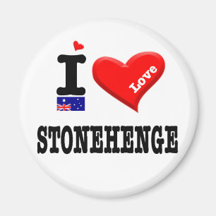 STONEHENGE - I-Liebe Magnet