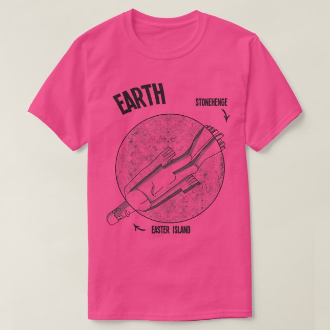 Stonehenge Meme Funny Earth T-Shirt (Design vorne)