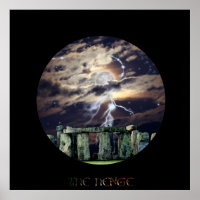 Stonehenge Mystical Druid Art Mytho-Fantasy