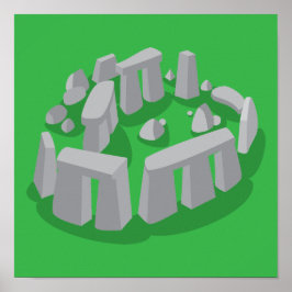 Stonehenge of England Poster