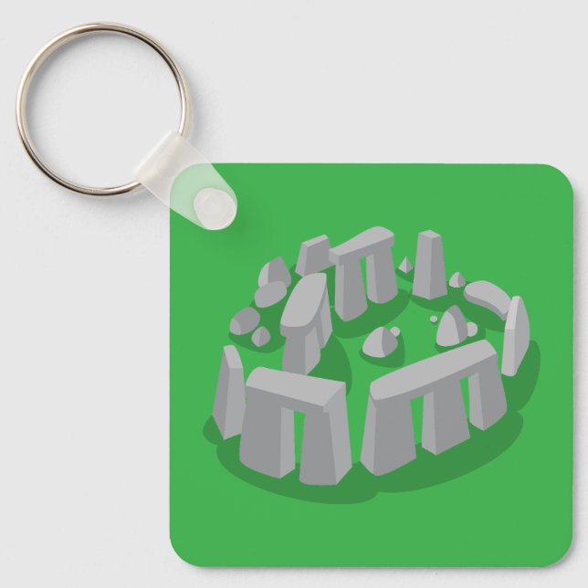 Stonehenge of England Schlüsselanhänger (Vorderseite)