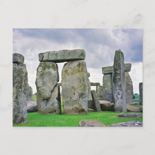 Stonehenge Postcard Postkarte (Vorderseite)