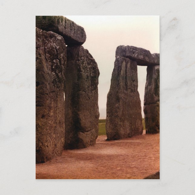 Stonehenge Postcard Postkarte (Vorderseite)