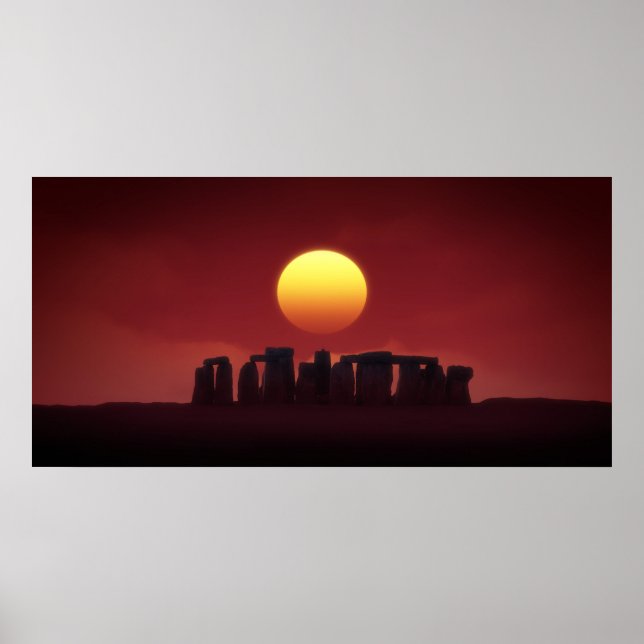 Stonehenge Poster (Vorne)
