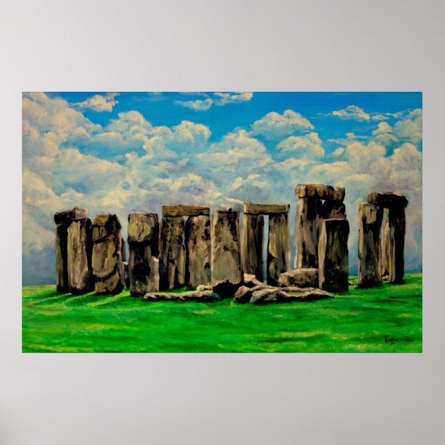 Stonehenge Poster (Vorne)