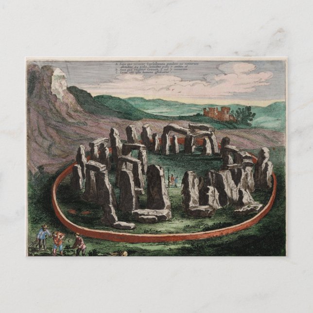 Stonehenge Postkarte (Vorderseite)