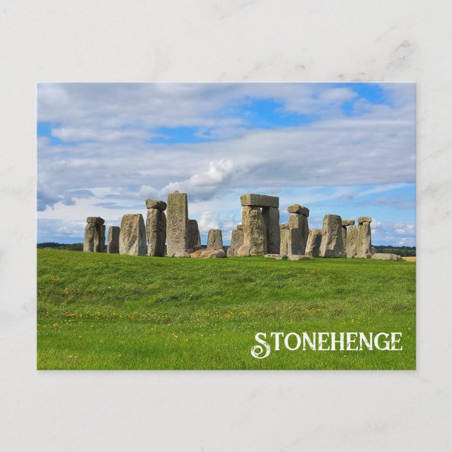 Stonehenge Postkarte (Vorderseite)