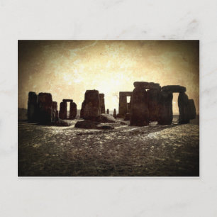 Stonehenge Postkarte