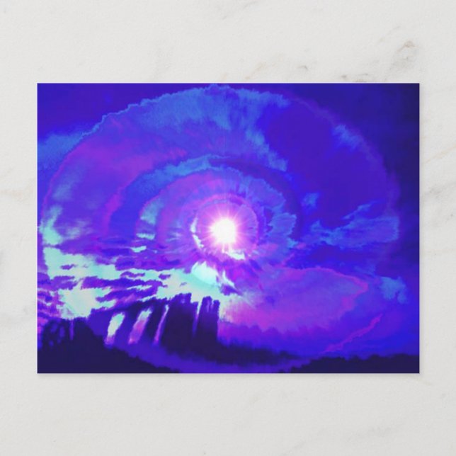 Stonehenge Postkarte (Vorderseite)