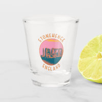 Stonehenge Retro Distressed Circle