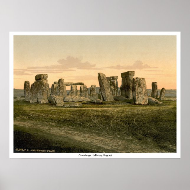 Stonehenge, Salisbury, England Poster (Vorne)