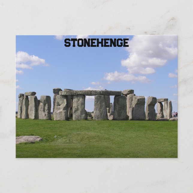 Stonehenge, Salisbury Schlicht, England Postkarte (Vorderseite)