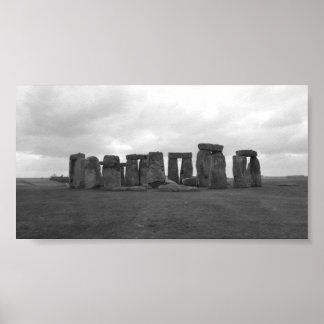 Stonehenge, Salisbury Schlicht Poster