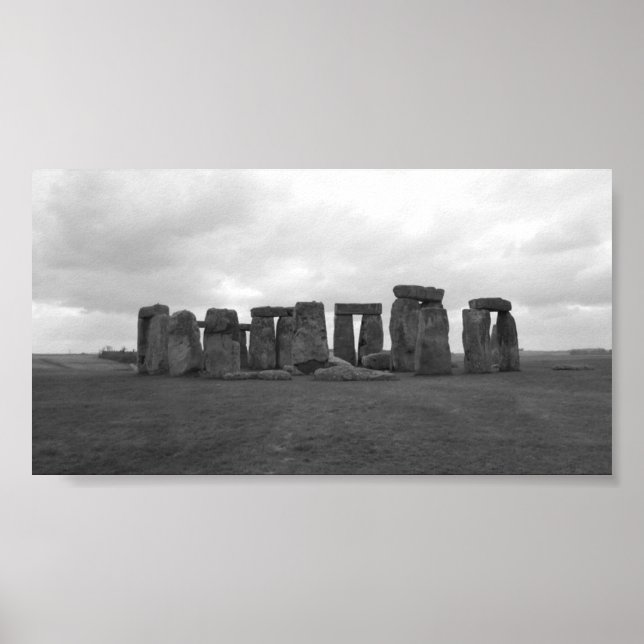 Stonehenge, Salisbury Schlicht Poster (Vorne)