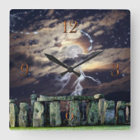 Stonehenge Stehend Stones & Moon Fantasy