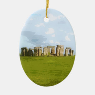 Stonehenge Stone Circle Monument Keramikornament
