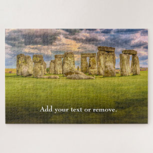 Stonehenge stone monument, Wiltshire, England: Puzzle