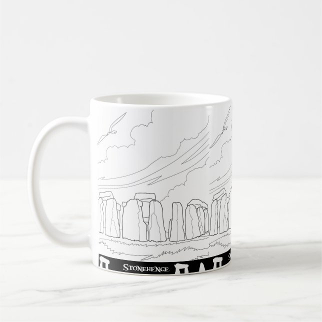 Stonehenge Tasse (Links)