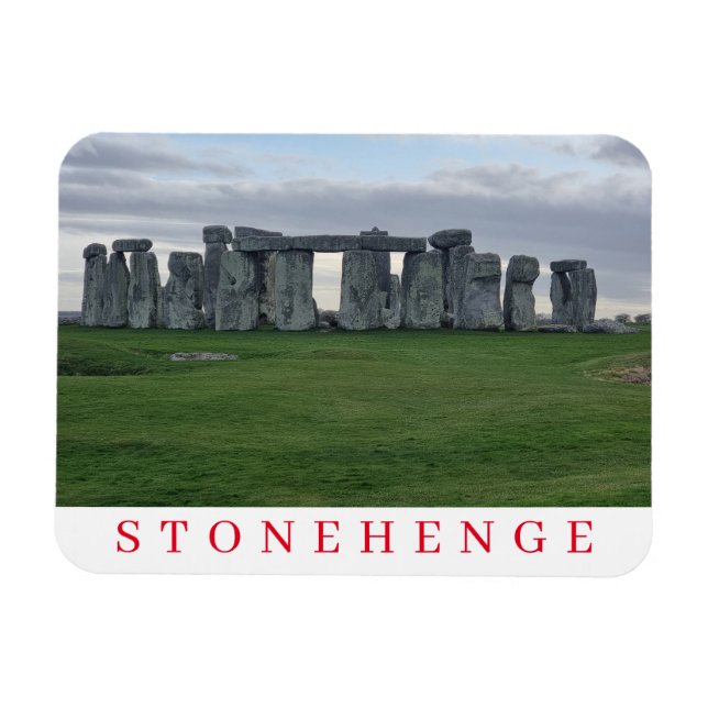 Stonehenge view Kühlschrankmagnet Magnet (Horizontal)