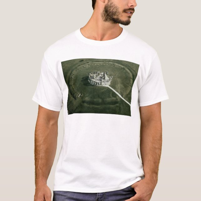 Stonehenge von der Luft T-Shirt (Vorderseite)