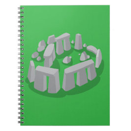 Stonehenge von England Notizblock