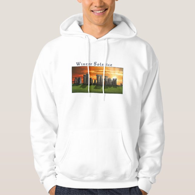 STONEHENGE WINTER SOLSTICE HOODIE (Vorderseite)